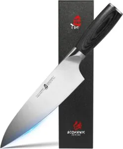 TUO Goshawk Series: The Ultimate Chef Knife.