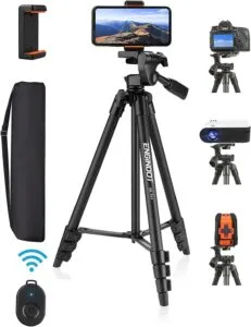 Capture Perfect Shots with ENGiNDOT’s Aluminum Phone and Camera Tripod