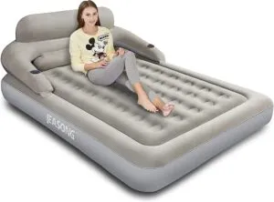 Experience Ultimate Comfort with JEASONG’s Air Mattress with Headboard
