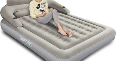 Experience Ultimate Comfort with JEASONG’s Air Mattress with Headboard