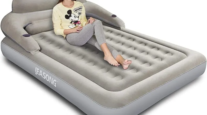 Experience Ultimate Comfort with JEASONG’s Air Mattress with Headboard