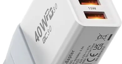 Charge Efficiently: 40W USB C Charger Plug with Dual Port PD and QC Wall Charger