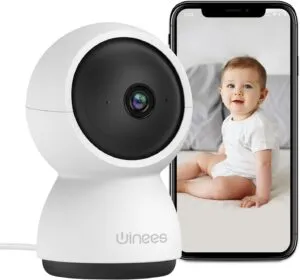 Discover the Clarity of Winees 2K Pet Camera WiFi Indoor Camera