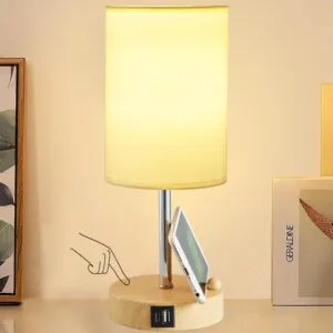 Why You Need a Touch Control Lamp with USB Charging Ports in Your Bedroom