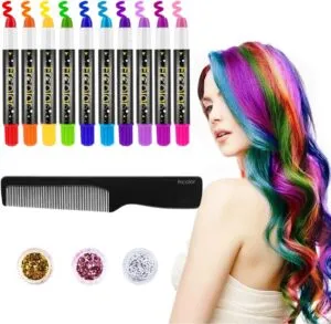 Unleash Your Creativity with FRCOLOR’s Temporary Hair Paint for Adult and Kids