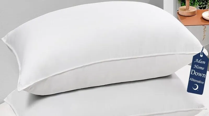 Rejuvenate Your Sleep: Adam Home Bed Pillows - Extra Soft Comfort for Blissful Nights