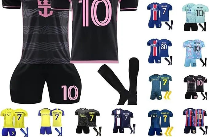 Game-Ready Style: WSYZXXN Children's Football Kits - Unleash the Passion for Football