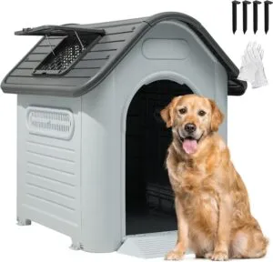 Provide Your Pet with Comfort and Protection with YITAHOME’s Large Plastic Dog House