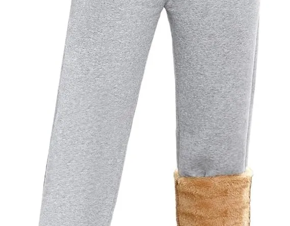 Svanco Fleece Lined Joggers: The Ultimate Winter Pants for Women