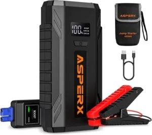 Conquer Roadside Emergencies with the ASPERX Jump Starter 2000A