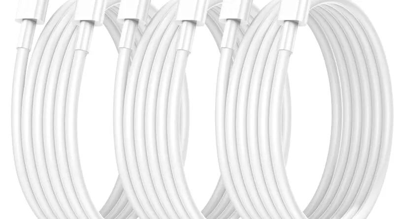 Charge Your Devices Quickly and Efficiently with the Apple USB C to USB C Charger Cable 2M 3Pack 60W