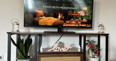 Transform Your Living Room with YITAHOME’s Industrial TV Stand Table