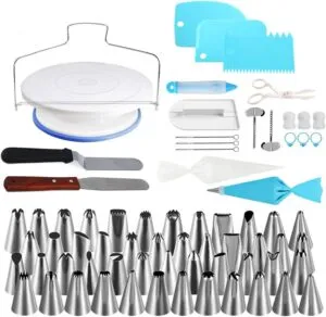 Unleash Your Inner Cake Artist with the NEXGADGET 102-Piece Cake Decorating Kit