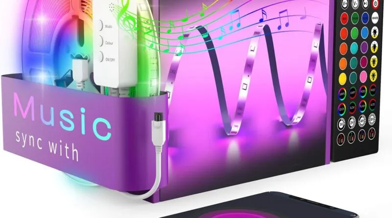 Elevate Your Space with Popotan Alexa LED Lights: Smart, Colorful, and Synced to Your Rhythm