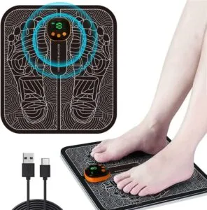 Revitalize Your Feet: EMS Foot Massager Pad for Ultimate Relaxation!