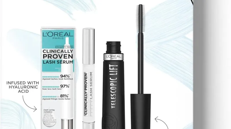 Elevate Your Lashes to New Heights with L'Oréal Paris Lash Goals Duo Gift Set