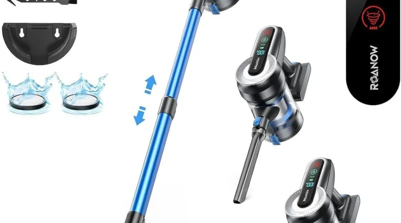 Effortless Cleaning: Roanow MarsVac S1 Cordless Vacuum Cleaner with Powerful Performance