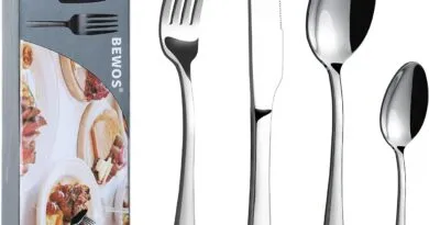 Elevate Your Dining Experience: BEWOS 16-Piece Stainless Steel Cutlery Set