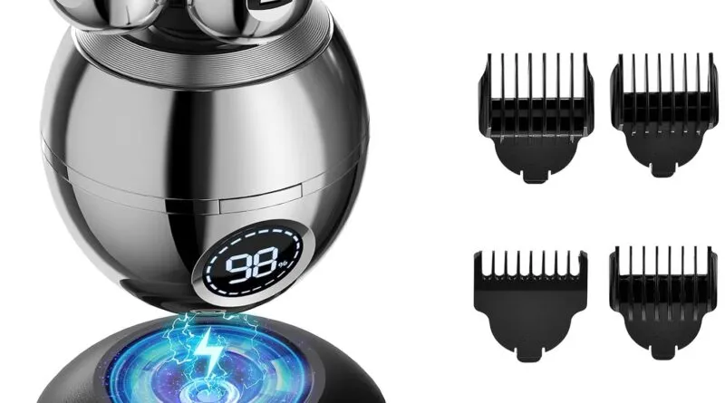 Effortless Grooming: Beedove 7D Bald Head Shavers for Men - 6 in 1 Wet Dry Electric Shaver