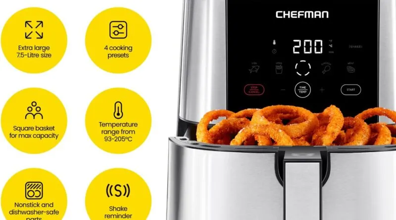 Revolutionize Your Cooking with Our XL 7.5 Litre Family Size Air Fryer