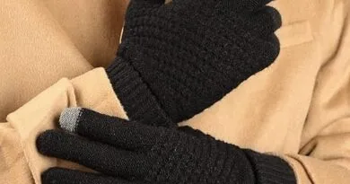 Stay Warm, Stay Connected: KEECOW Fingerless Knitted Fleece Thermal Gloves for Winter Adventures