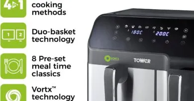 Discover the Efficiency of the Tower T17099 Vortx Eco Dual Drawer Air Fryer