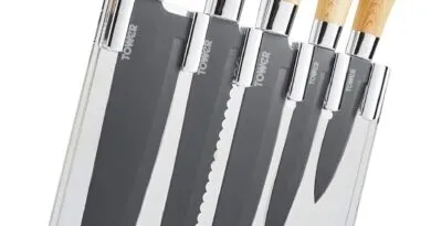 Experience the Elegance and Precision of Tower’s Scandi 5 Piece Kitchen Knife Set