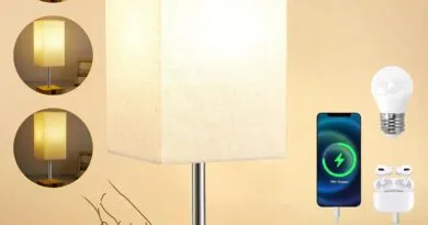 Illuminate Your Space with Dreamholder’s Touch Control Bedside Lamps with USB Ports