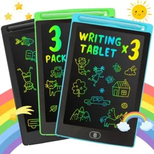 Creative Learning Fun: LEYAOYAO 3 Pack LCD Writing Tablet for Kids' Doodling and Drawing