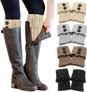 Embrace Winter Warmth with PHOGARY’s Crochet Knitted Boot Cuffs for Women