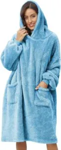 Fluffy Soft Hoodie Blanket Oversized Super Soft