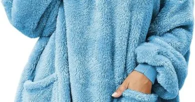 Fluffy Soft Hoodie Blanket Oversized Super Soft