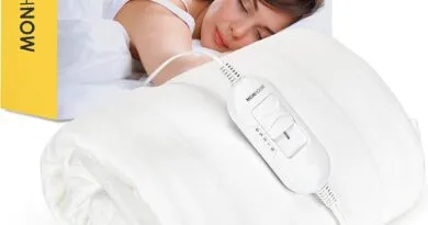 Enhance Your Comfort and Indulge in a Warm Embrace with the MONHOUSE Premium Soft Fleece Electric Blanket