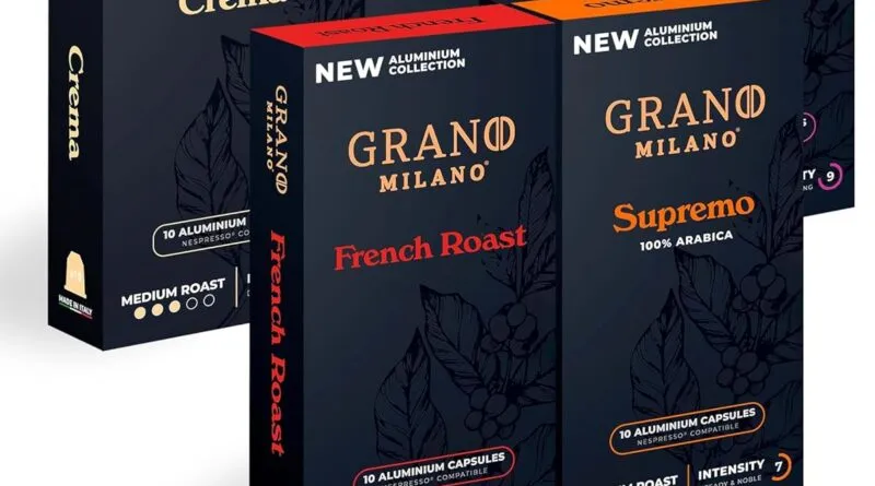 Discover the Rich Flavors of Grano Milano’s Variety Pack of Aluminium Coffee Pods