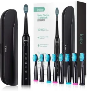 Advanced Oral Health: Initio Sonic Electric Toothbrush - Smart Care Precision!