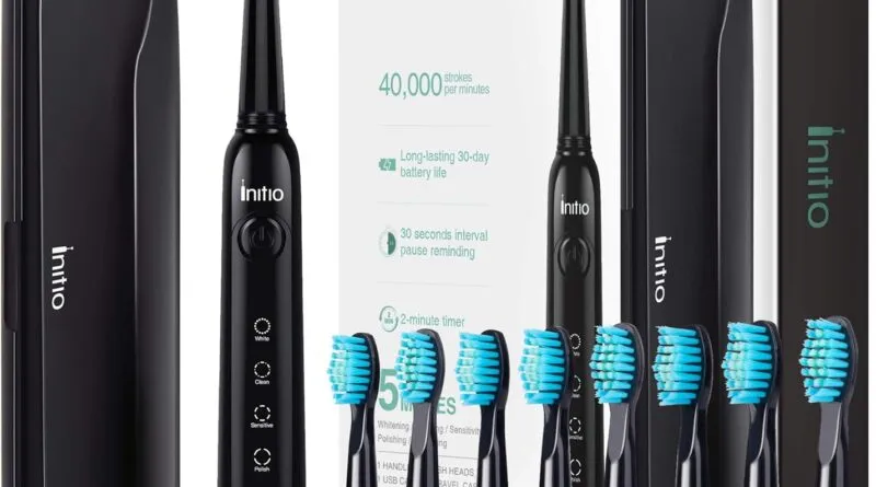 Advanced Oral Health: Initio Sonic Electric Toothbrush - Smart Care Precision!