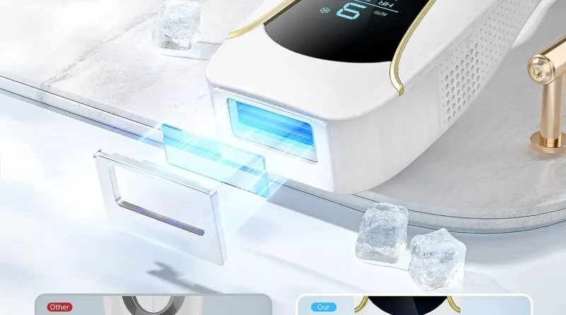 Smooth Skin Awaits: LUBEX IPL Hair Removal Device with Ice Cooling and 3-in-1 Functions