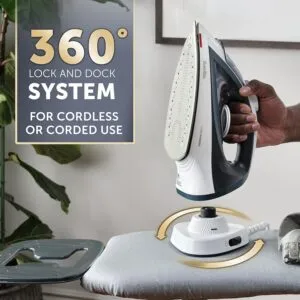 Experience the Power of Breville’s Turbo Charge Cordless Iron with Fast Charging