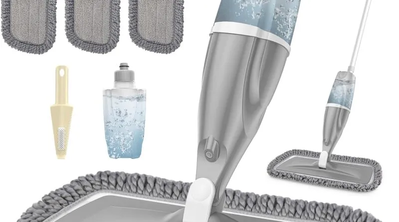 EXEGO Spray Mop: A Microfibre Cleaning Solution for Hard Floors