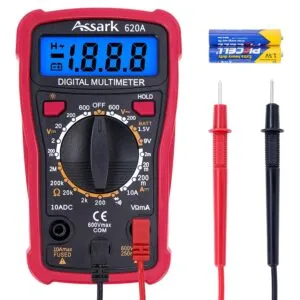 Precision Measurement with Assark’s 2000 Counts Digital Multimeter Voltage Tester