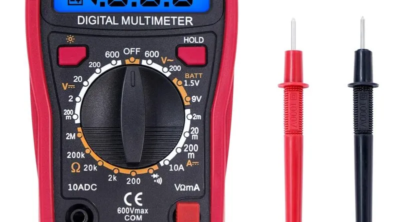 Precision Measurement with Assark’s 2000 Counts Digital Multimeter Voltage Tester