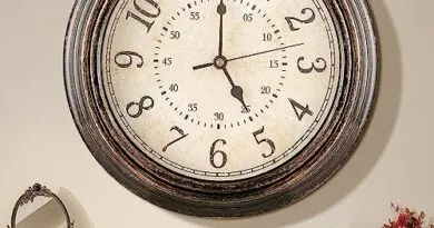 Wall clock.