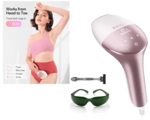 Say Goodbye to Unwanted Hair: INNZA IPL Hair Removal Device Unleashed!