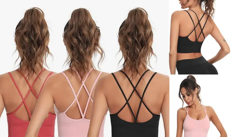 Enjoyoself Sport Bra: A Sexy and Strappy Choice