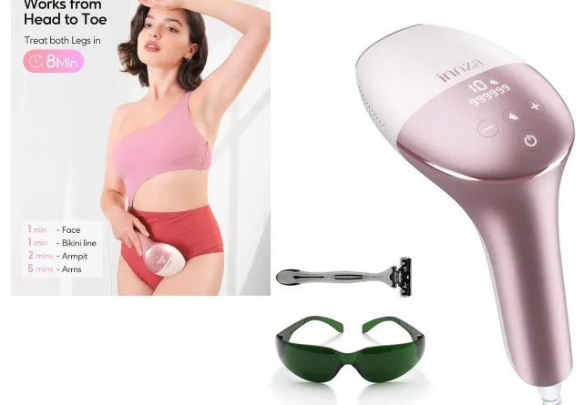 Say Goodbye to Unwanted Hair: INNZA IPL Hair Removal Device Unleashed!