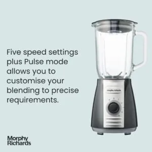 How to Blend Like a Pro with the Morphy Richards Total Control Glass Jug Blender