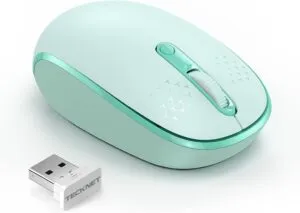 Ditch the Cord, Embrace Freedom: TECKNET's Wireless Mouse - Unleash Your Click & Scroll Superpower!