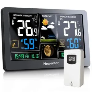 Weather Guru in Your Pocket: Master the Elements with the Newentor All-in-One Station!