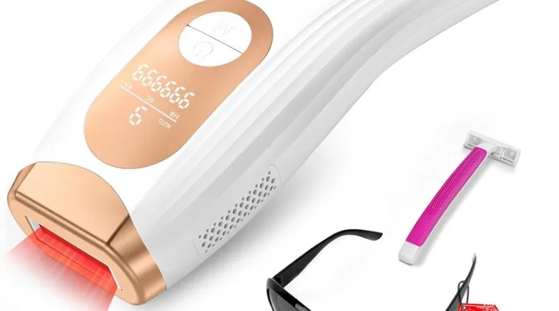 Kiss Fuzz Goodbye: Unveil Smooth Skin with the LUBEX 3-in-1 IPL Hair Removal Device