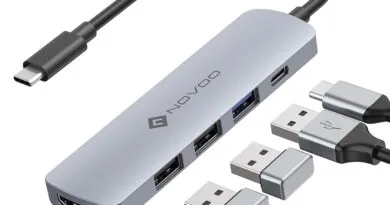 One Port Rules Them All: NOVOO USB-C Hub - Unleash Connectivity Chaos